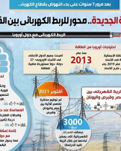 كيف تحولت مصر من دولة عاجزة في الكهرباء إلى مصدرة في( 7) سنوات؟