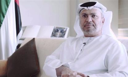 للمرة الأولى..قرقاش يصف حادث 