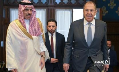 لافروف لبن فرحان: روسيا تسعى بصدق للمساعدة في تهدئة الأوضاع بالشرق الأوسط