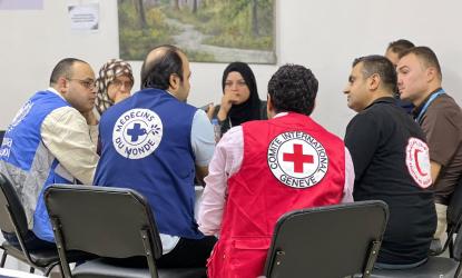 الهلال الأحمر الفلسطيني يستضيف لقاء Health Cluster لتحديد الأولويات الصحية لعام 2027