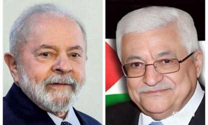 الرئيس عباس يهنئ الرئيس البرازيلي لولا دا سيلفا بإعادة انتخابه 