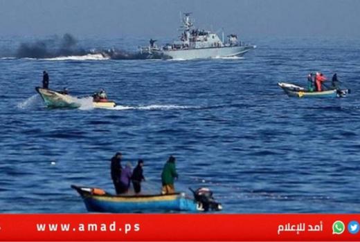 بحرية جيش الاحتلال تعتقل 10 صيادين قبالة بمنطقة الزوايدة وسط قطاع غزة